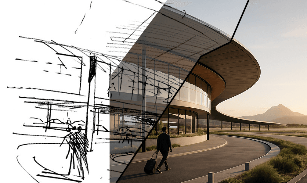 Tecnología de renderizado IA